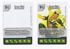 Dice Masters: Iron Fist, the Immortal Full Art promo + blank card (no die)